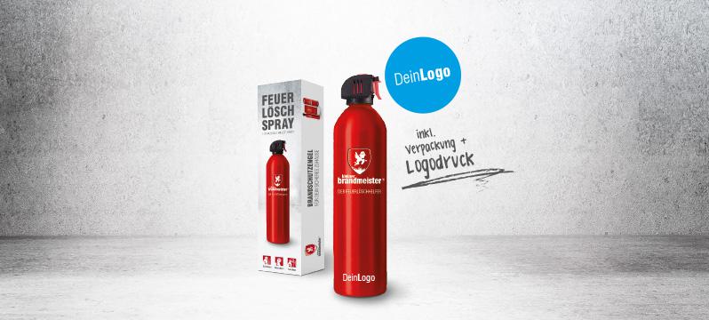 Kleiner Brandmeister Löschspray - Der mehrjährige Markenbotschafter für Unternehmen