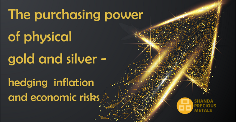 The purchasing power of physical gold and silver