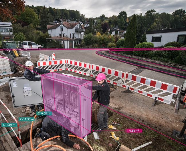 Visualisierungstool Fibre3D vom Fraunhofer IGD vereinfacht Planungs- & Genehmigungsprozesse (© Deutsche Telekom AG/Fraunhofer IGD)