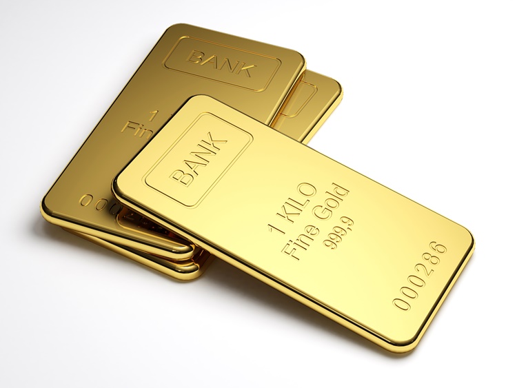 Goldbarren; Quelle: Depositphotos