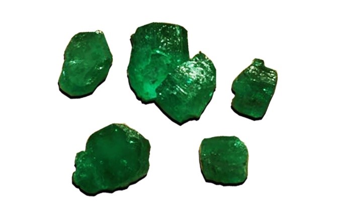 Smaragde von der Coscuez-Mine; Foto: Fura Gems