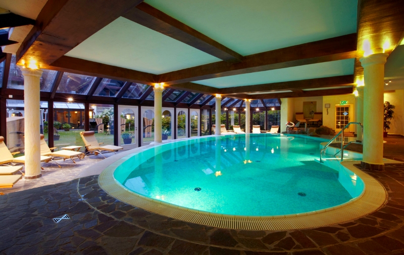 Gegen den Herbstblues im Wellnessbereich des Forsthaus Damerow