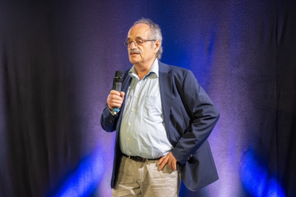 Dr. Peer-Lennart Gehlken beim 18. Internationalen Speaker SLAM in Mastershausen am 23. Juli 2024